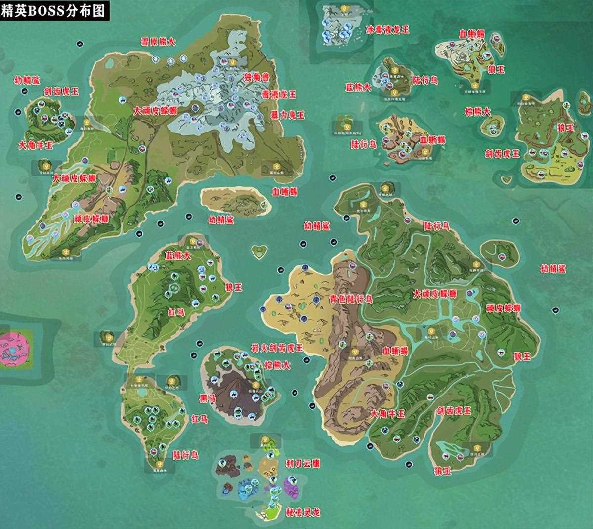 创造与魔法龙树岛精英怪刷新时间介绍-创造与魔法龙树岛精英怪分布图