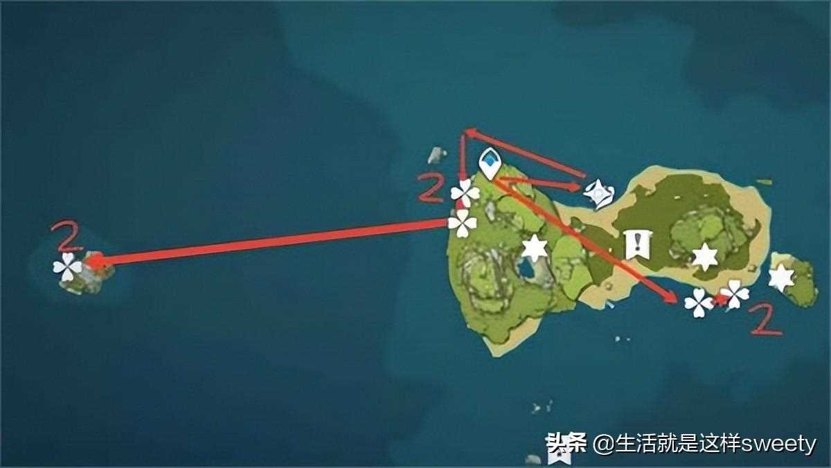 原神海灵芝采集位置一览2022-原神海灵芝分布图