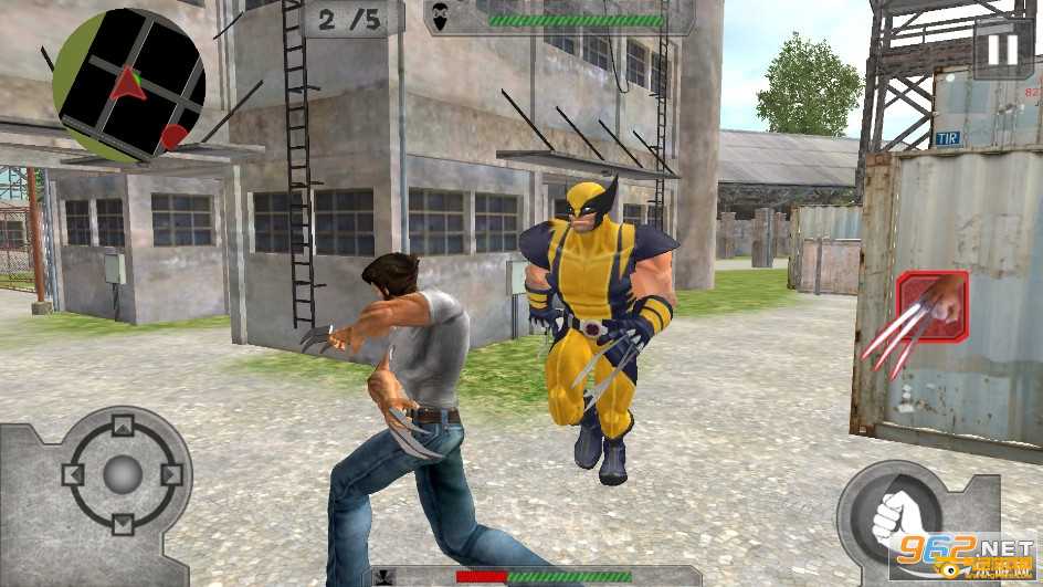 Superhero  Wolverine  Blade:Ultimate  Mutant  Fighter游戏